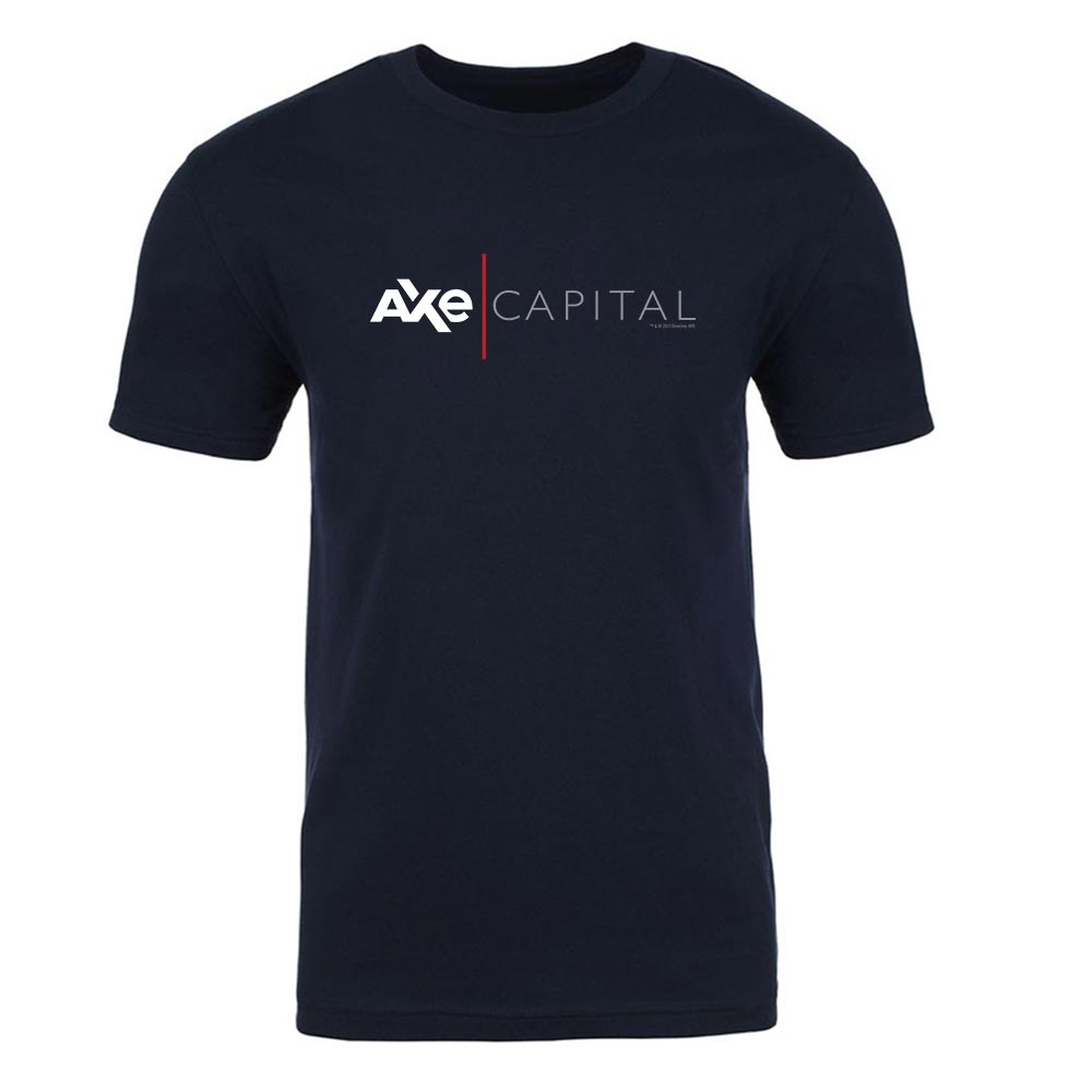 Billions Axe Capital Horizontal Logo Adultos Camiseta de manga corta