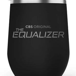 The Equalizer M&M's Laser Engraved Wine Tumbler with Straw