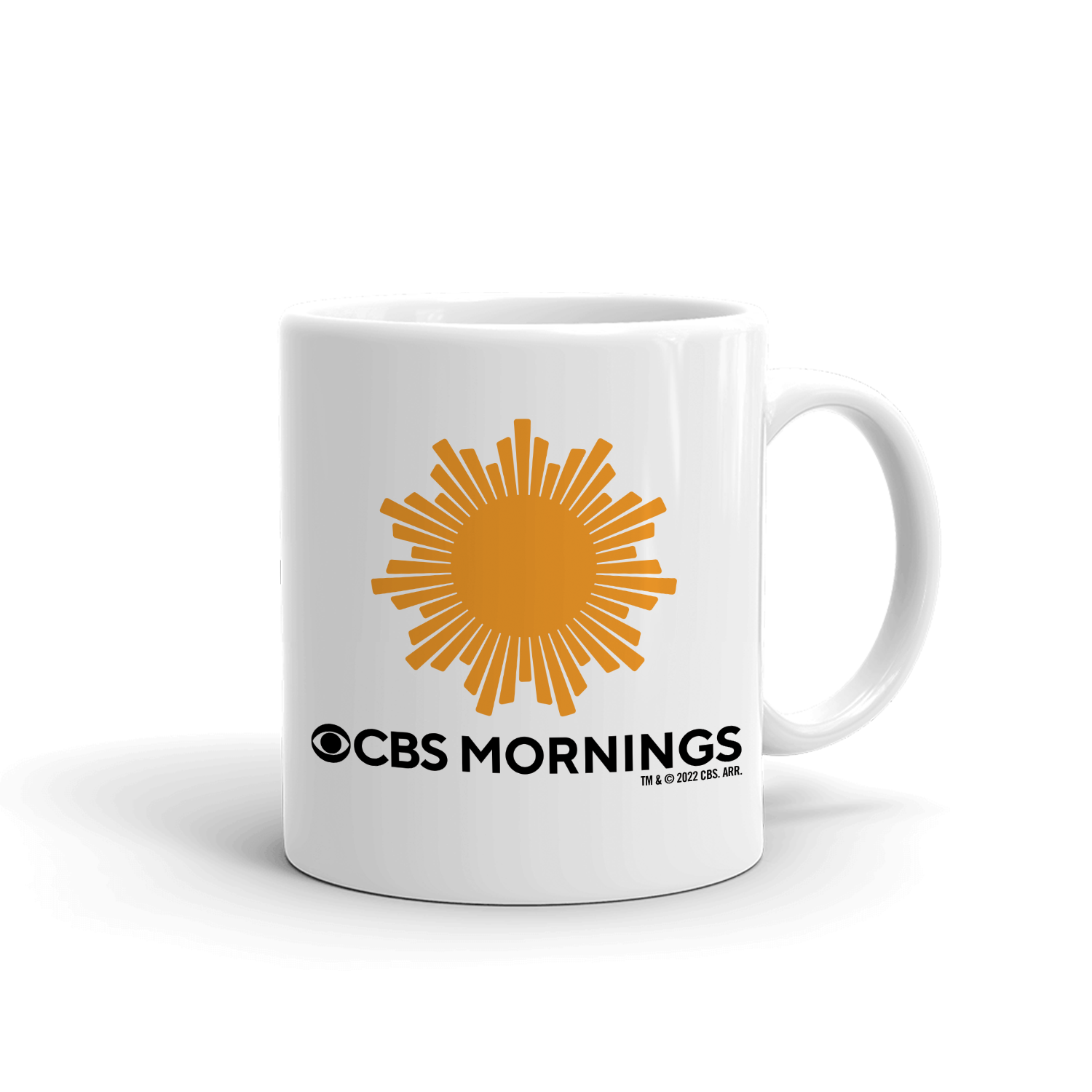 CBS News CBS Mornings White Mug