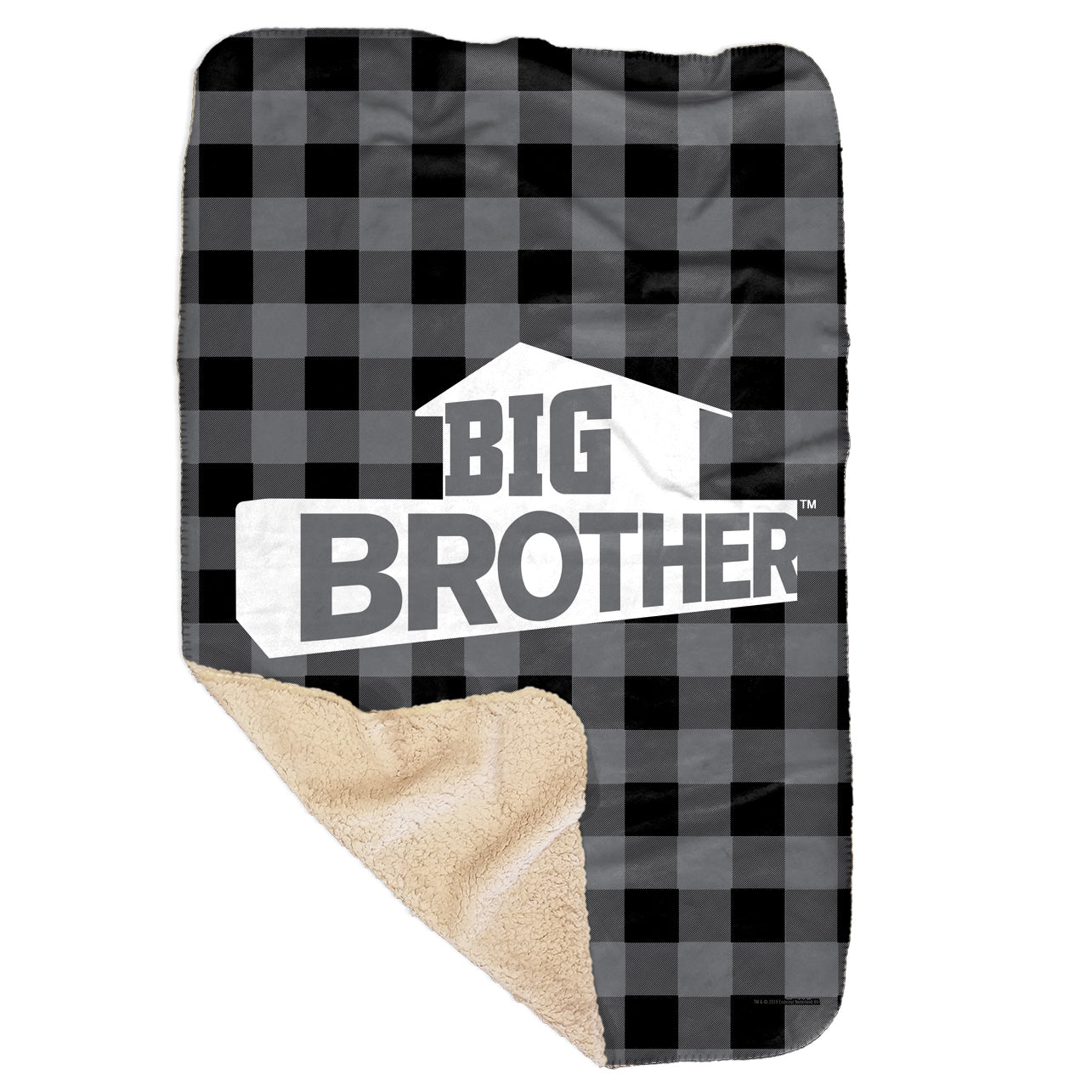 Big Brother Logo Sherpa-Decke