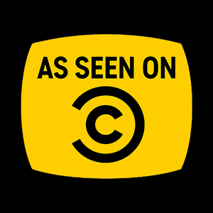 "As seen on" Comedy Central Logo Gorro bordado