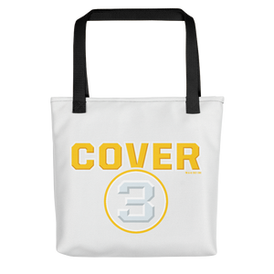 Cover 3 Logo Premium Tote Bag