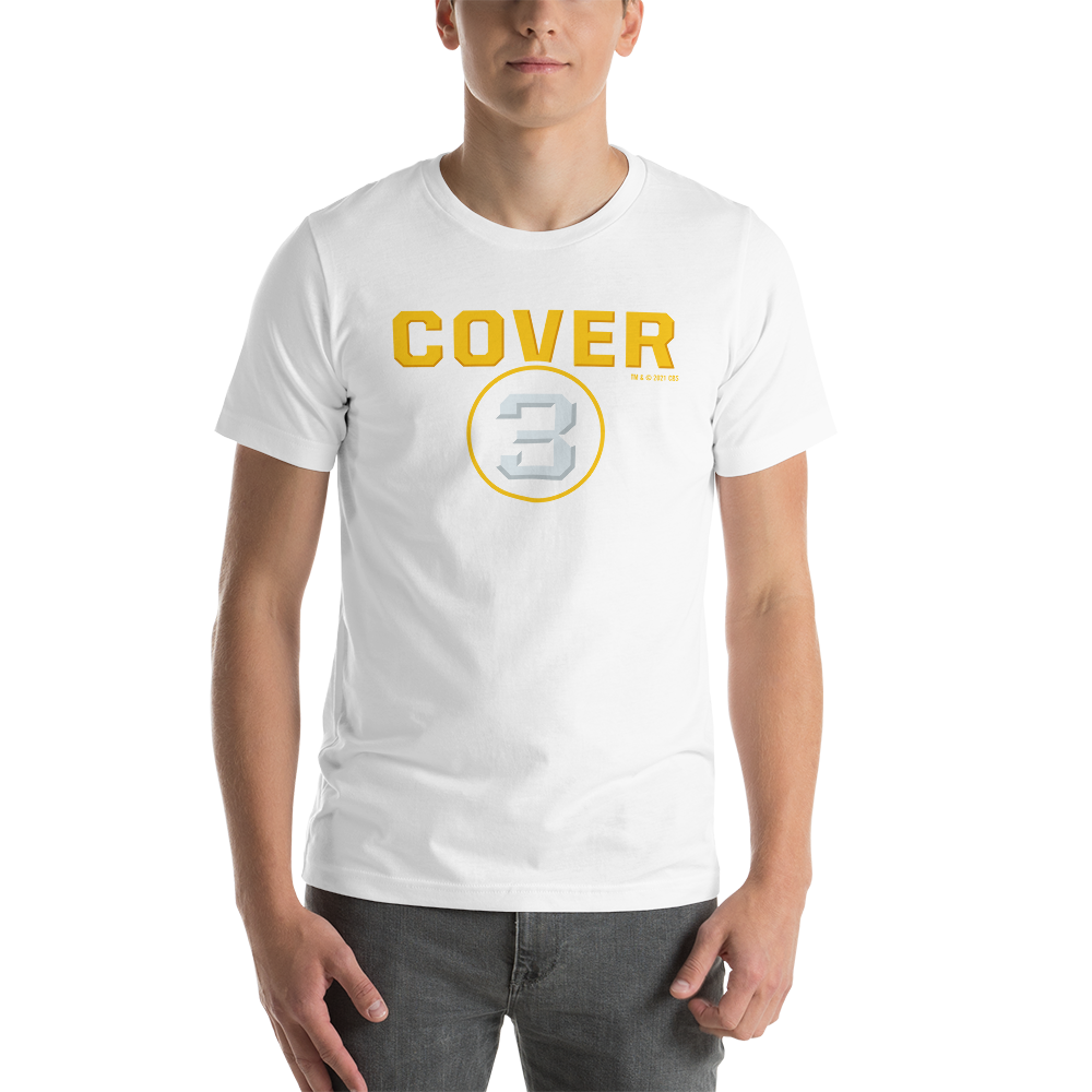 Cover 3 Logo Adult Short Sleeve T-Shirt