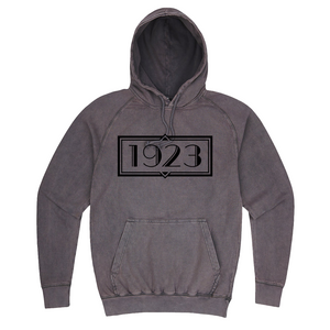 Yellowstone 1923 Logo Distressed Hooded Sweatshirt