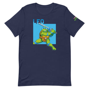 Teenage Mutant Ninja Turtles Leo Arcade Ninja Adult Short Sleeve T-Shirt