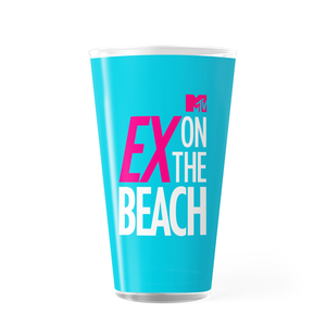 Ex on the Beach Logo 17 oz Pint Glas