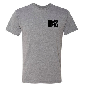 MTV Datensatz Herren's Tri-Blend T-Shirt