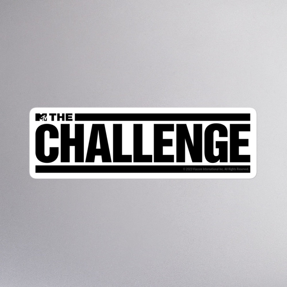 The Challenge Die Cut Sticker