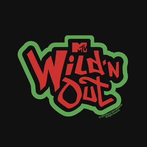 Wild 'N Out Grün und Rot Logo DamenT-Shirt mit kurzen Ärmeln