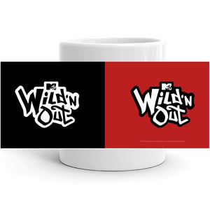 Wild 'N Out Negro y Rojo 11 oz. Logo Taza