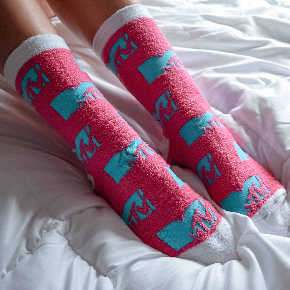 MTV Fuzzy Socken