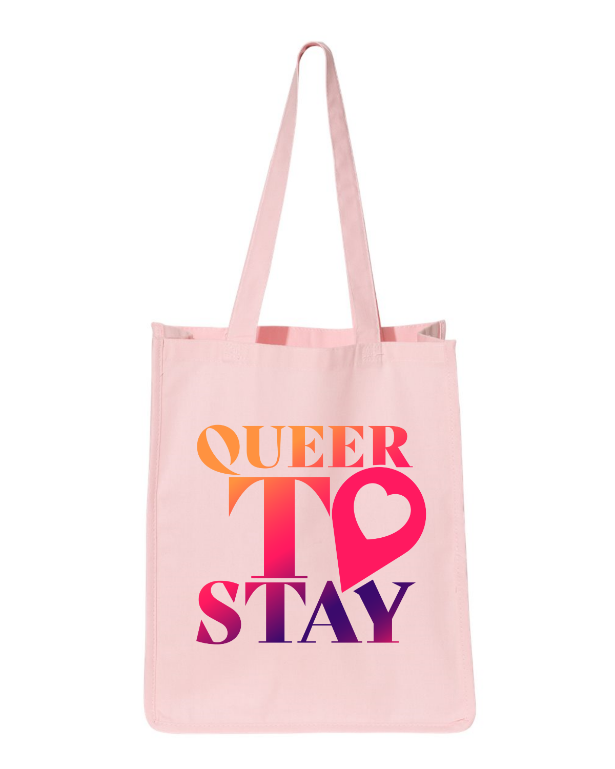 Showtime Queer to Stay Logo Jumbo Tragetasche