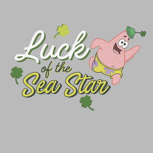 Patrick Star Luck Of The Sea Star Youth Hooded Sweatshirt