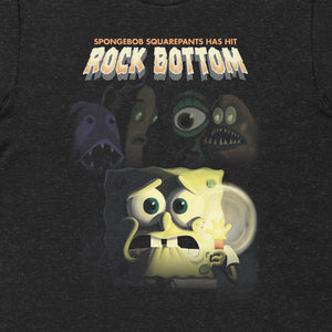 Bob Esponja Rock Bottom Adultos Camiseta