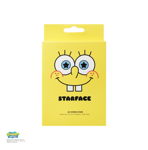 SpongeBob Schwammkopf x Starface SpongeBob Pickel Patch Hydro-Stars Nachfüllpackung