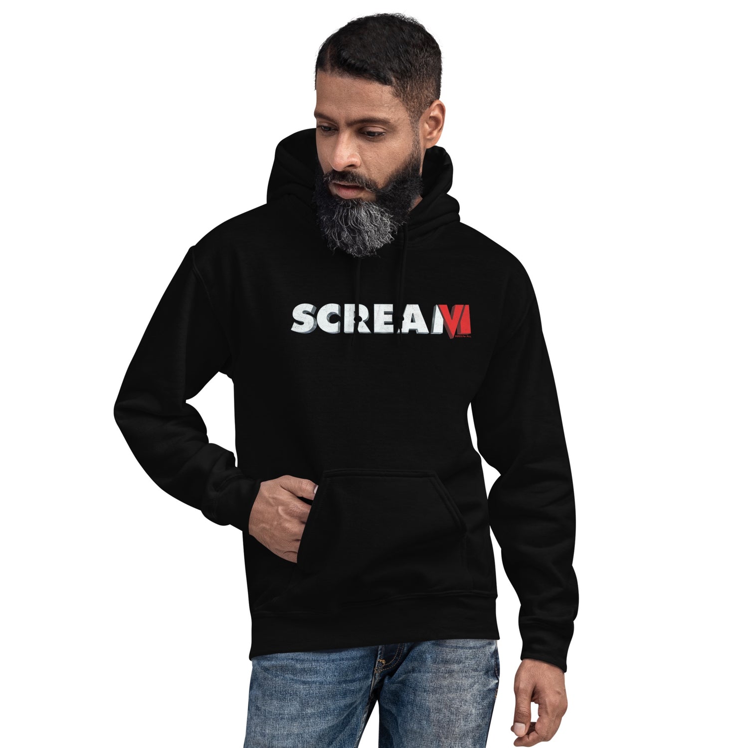 Scream 6 Logo Adult Hooded Sweatshirt