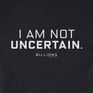 Billions Ich bin nicht unsicher HerrenTri-Blend T-Shirt