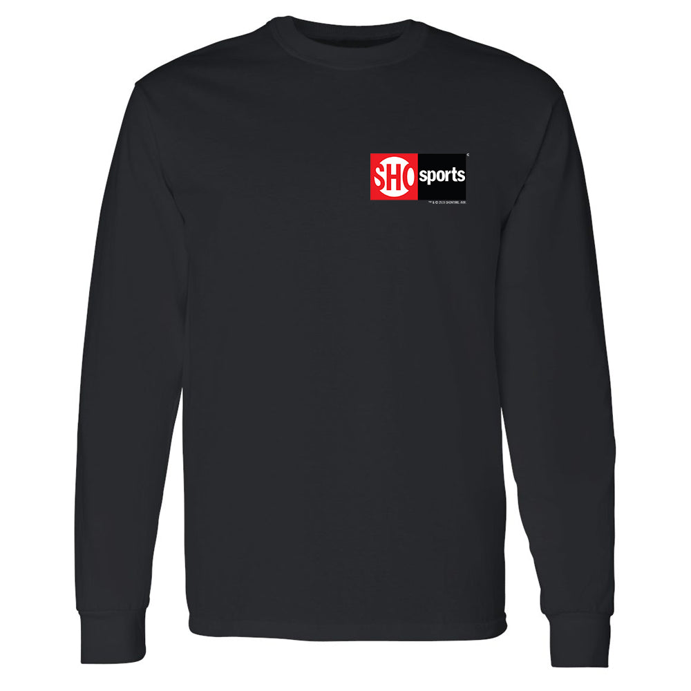 SHOWTIME Sports SHO Sports Red Bug Logo Adult Long Sleeve T-Shirt