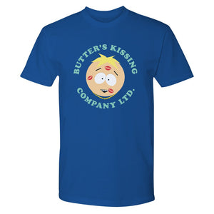South Park Compañía de besos de mantequilla Adultos Camiseta de manga corta