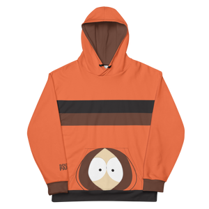 South Park Kenny Color Block Unisex Hooded Sweatshirt