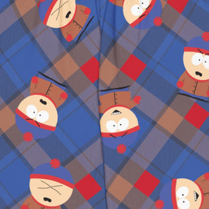 South Park Pijama Stan Plaid Pantalones