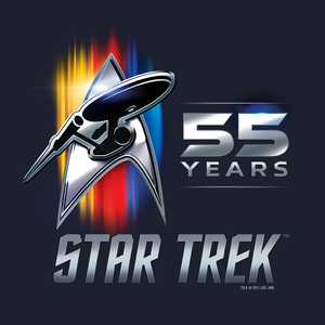 Star Trek 55. Jahrestag DamenT-Shirt mit kurzen Ärmeln