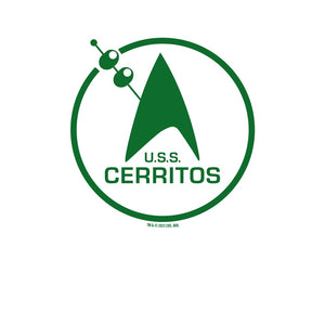 Star Trek: Lower Decks U.S.S. Cerritos Logo Unisex 3/4-Ärmel Raglan-Shirt