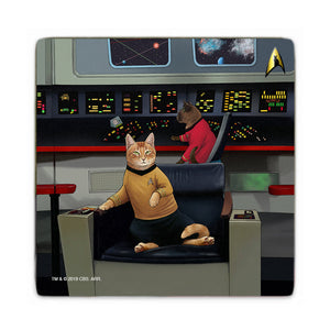 Star Trek: The Original Series Juego de 4 posavasos Cats