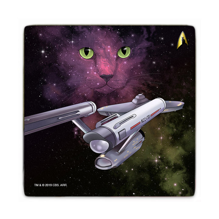Star Trek: The Original Series Juego de 4 posavasos Cats