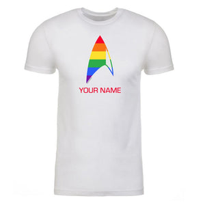 Star Trek: Discovery Pride Delta Personalisierbar Erwachsene Kurzärmeliges T-Shirt