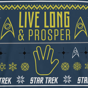 Star Trek Larga vida y prosperidad Fiestas Sudadera con cuello redondo
