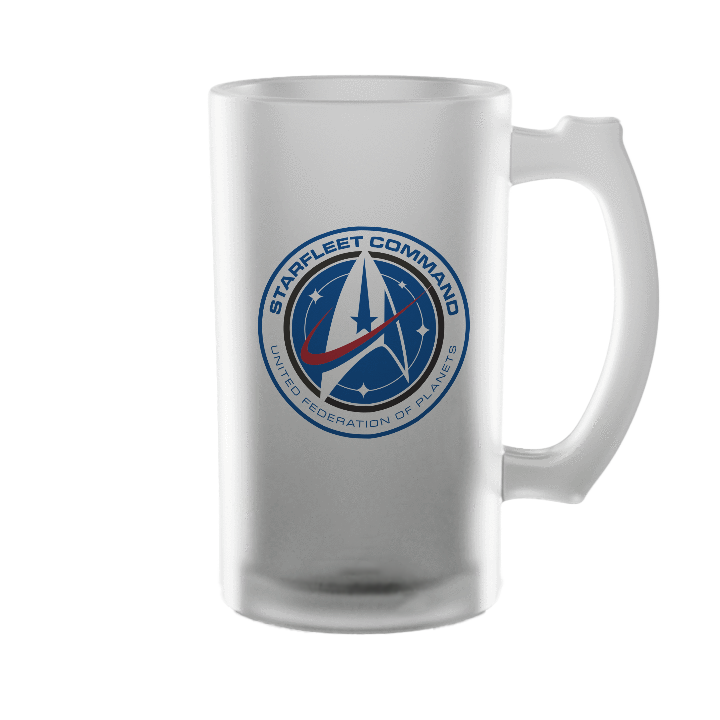 Star Trek: Discovery Starfleet Command 16oz Frosted Beer Stein