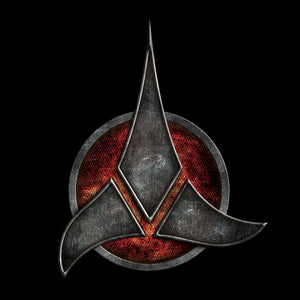 Star Trek Klingon Logo Taza negra