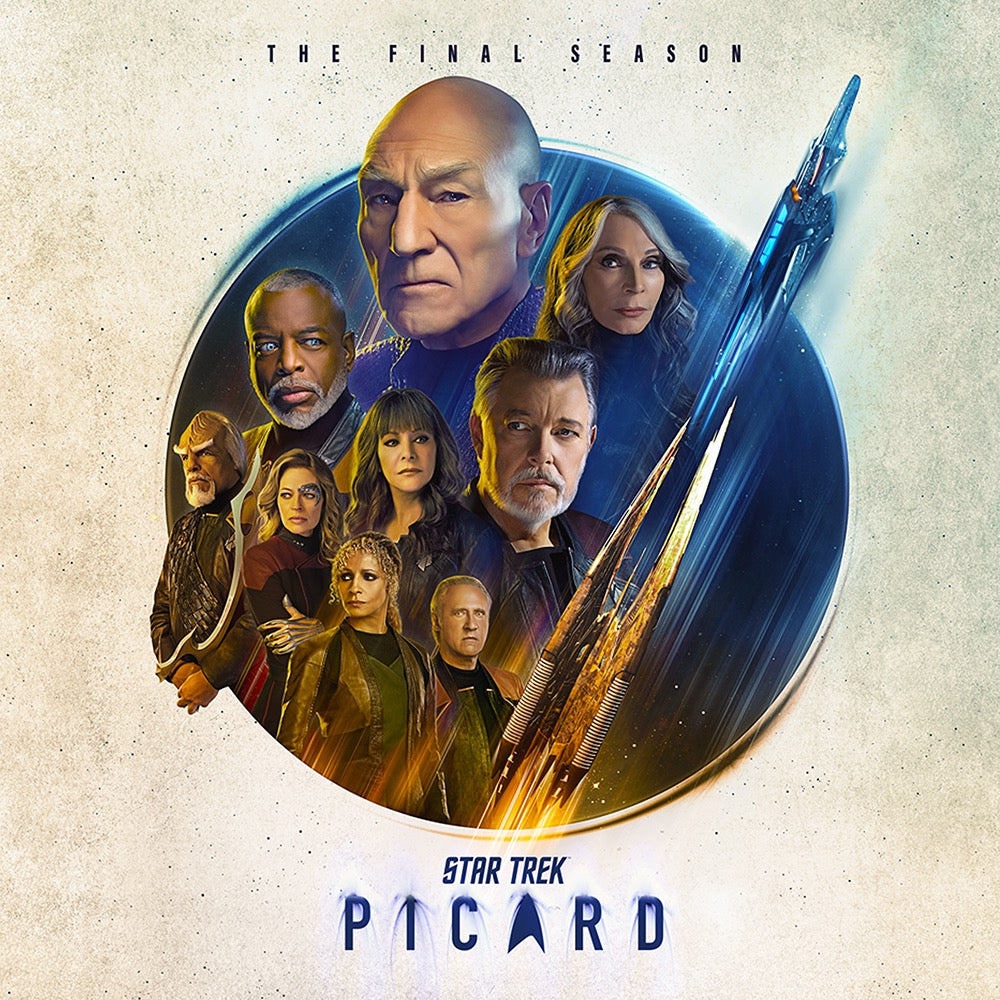 Star Trek: Picard Póster de papel mate premium del reparto de la 3ª temporada