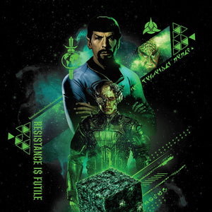 Star Trek Widerstand ist zwecklos Premium Poster