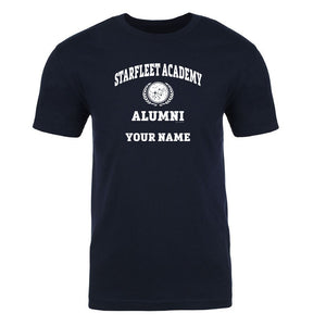 Star Trek Alumni der Sternenflottenakademie Personalisierbar Erwachsene Kurzärmeliges T-Shirt