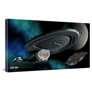 Star Trek: Voyager Schiffe der Linie "Homeward Bound" Traditionelle Leinwand