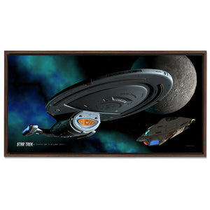 Star Trek: Voyager Ships of the Line Homeward Bound Cuadro Flotante Lienzo Envuelto