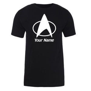Star Trek: The Next Generation Delta Personalizado Adultos Camiseta de manga corta