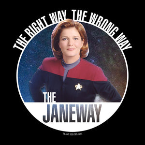 Star Trek: Voyager Die Janeways Erwachsene Kurzärmeliges T-Shirt