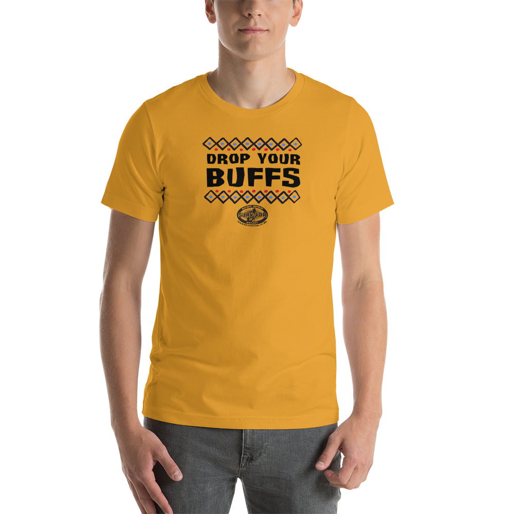 Survivor Lassen Sie Ihre BUFFs fallen Unisex Premium T-Shirt