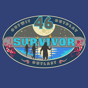 Survivor Saison 46 Logo Erwachsene Kapuze