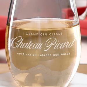 Star Trek: Picard Copa de vino sin tallo Chateau Picard