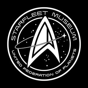 Star Trek Taza negra de 11 oz del Museo de la Flota Estelar