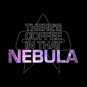 Star Trek: Voyager Taza Negra Coffee In That Nebula