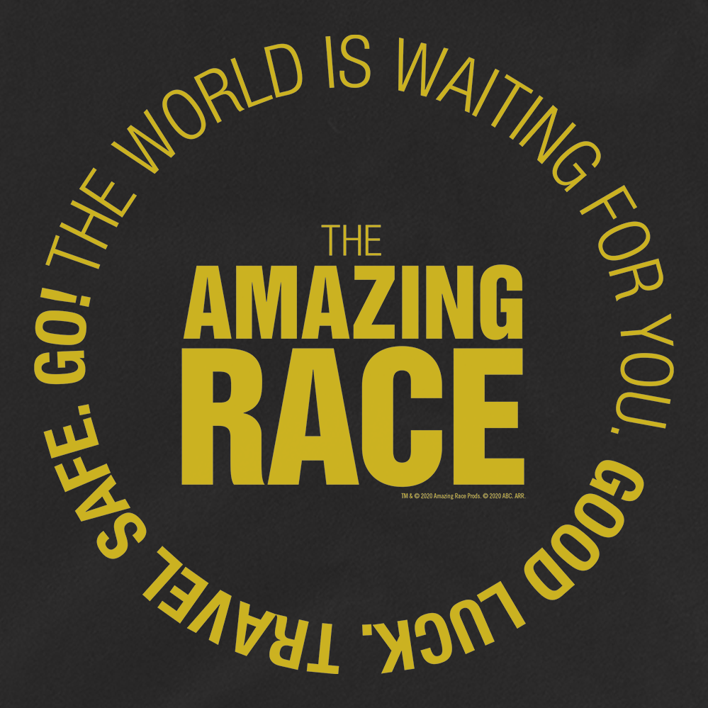 The Amazing Race Yellow Starting Adult Tank Top