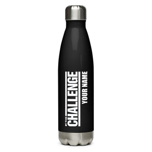 The Challenge Logo Personalizado Botella de agua