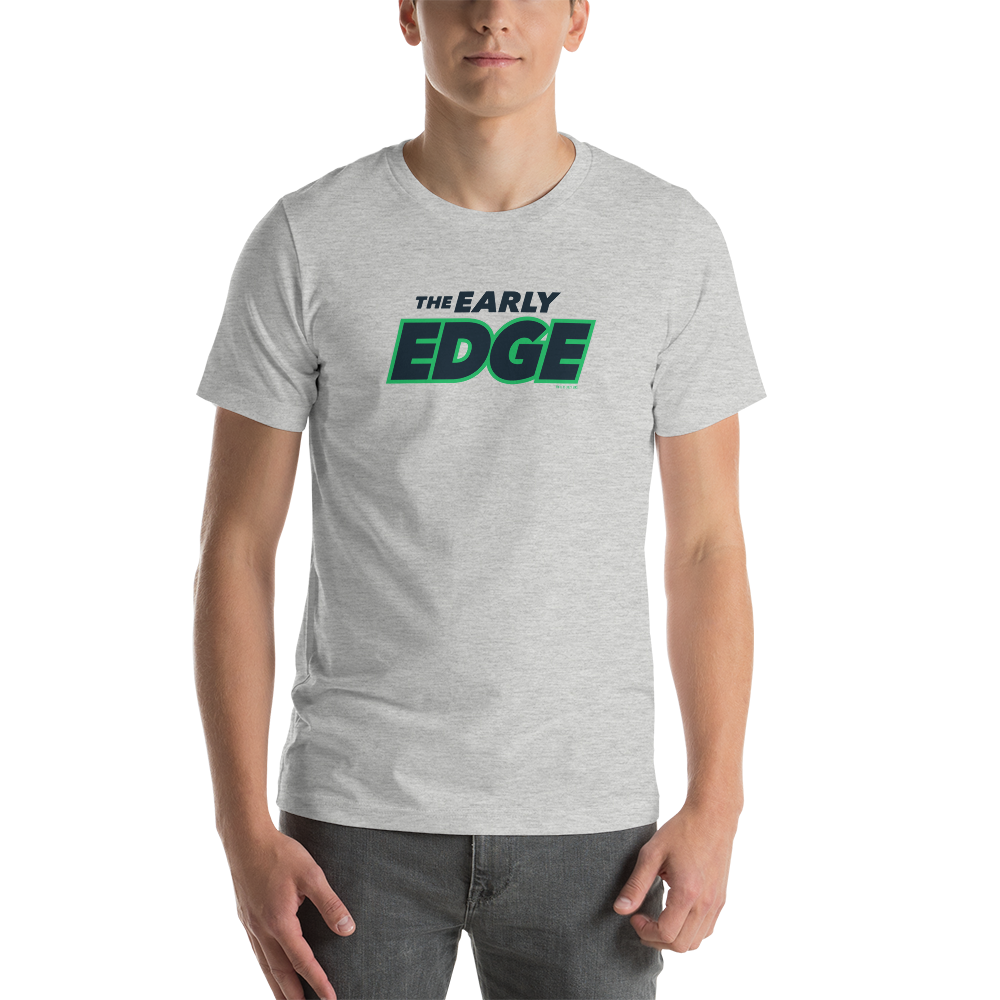 The Early Edge Podcast Logo Adult Short Sleeve T-Shirt