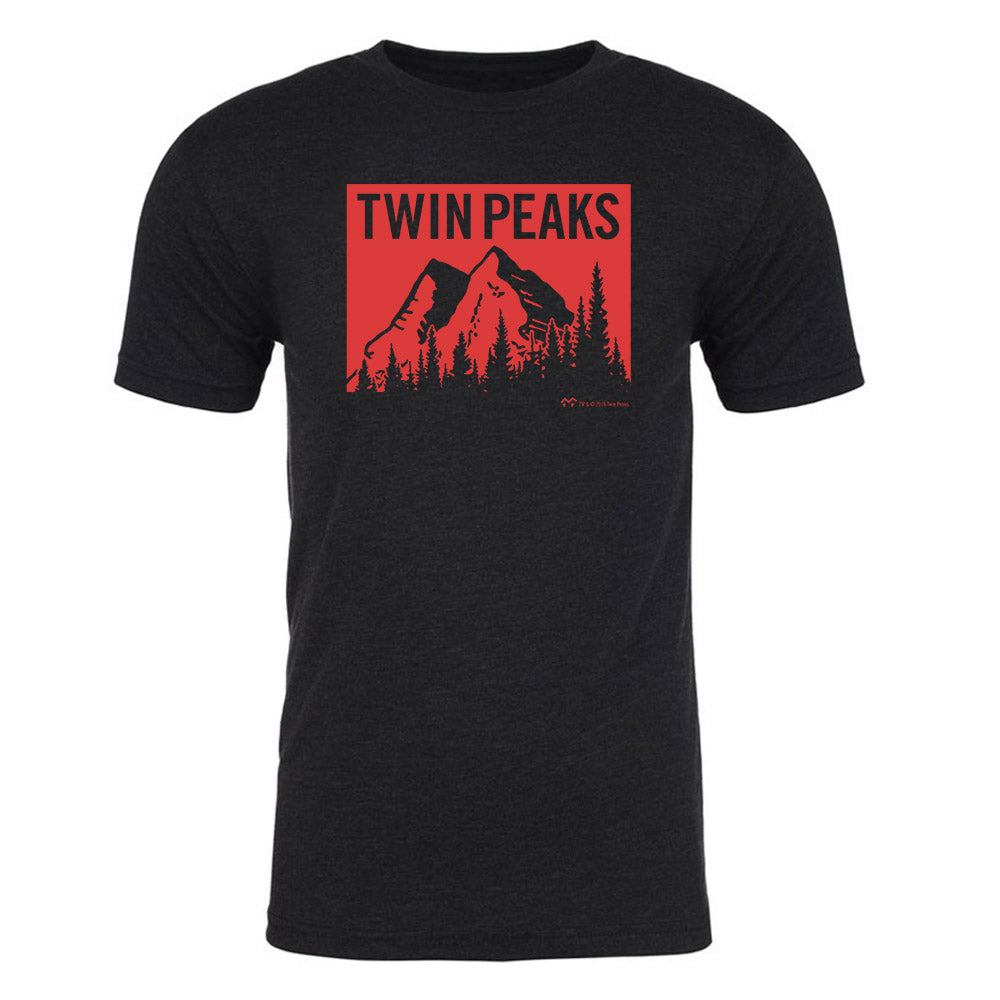 Twin Peaks Red Mountain Men's Tri-Blend T-Shirt – Paramount Shop