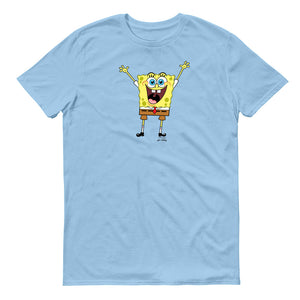 Spongebob Schwammkopf Happy T-Shirt mit kurzen Ärmeln